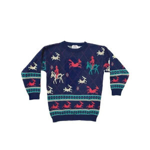 Vintage Cambridge Dry Goods cowboy sweater. Size M